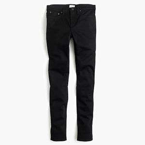 J. Crew black toothpick jeans 25